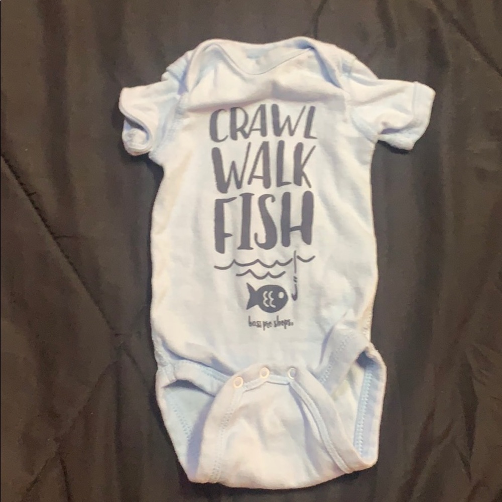 Bass pro shop onesie